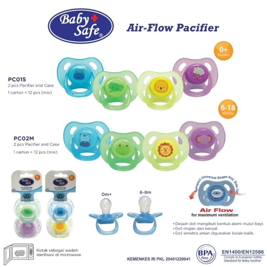 Baby Safe Pacifier Airflow