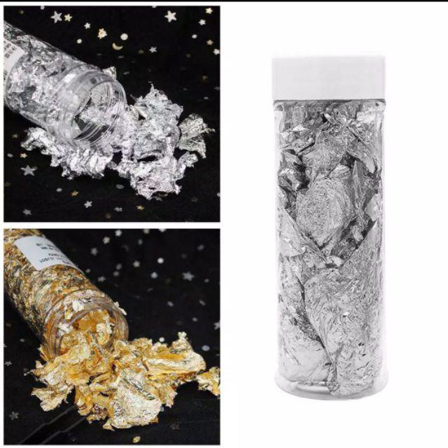 

Gold leaf Crumb - Edible Lembaran Emas - Gold Flake