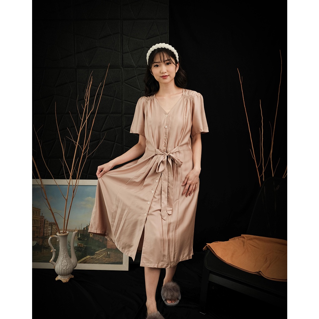 Cielyn - Faye Homewear - Delicate Series - Dress Wanita - Organic Silk