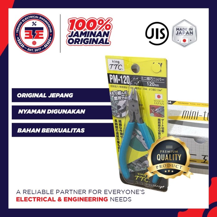 Tang Potong Tang Potong Tsunoda 5 Inch Pm-120 King Ttc Original Jepang