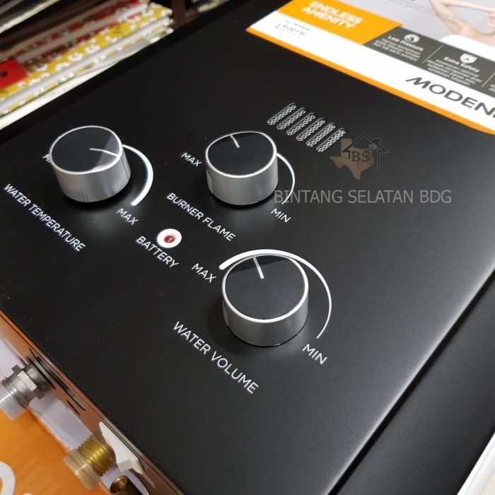 WATER HEATER GAS MODENA/ PEMANAS AIR GAS MODENA RAPIDO GI 0631 L