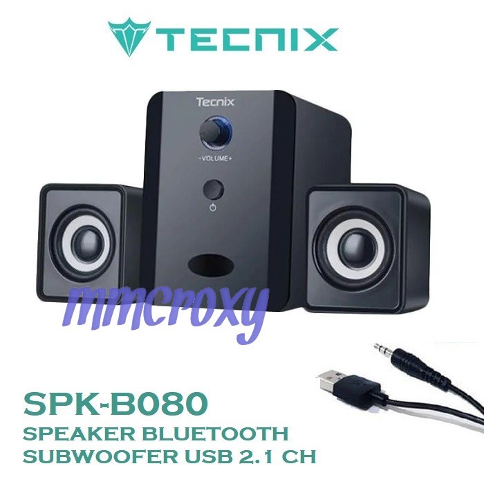 Speaker Tecnix Spk-B080 Speaker Bluetooth Subwoofer