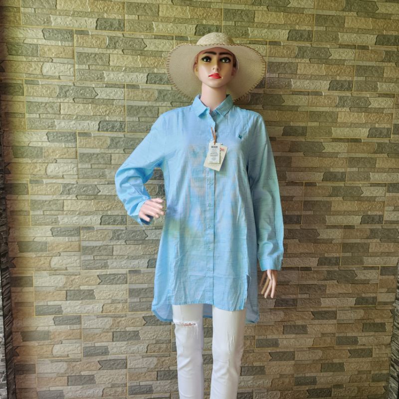 TUNIK ATASAN WANITA KEMEJA CARDINAL ORI