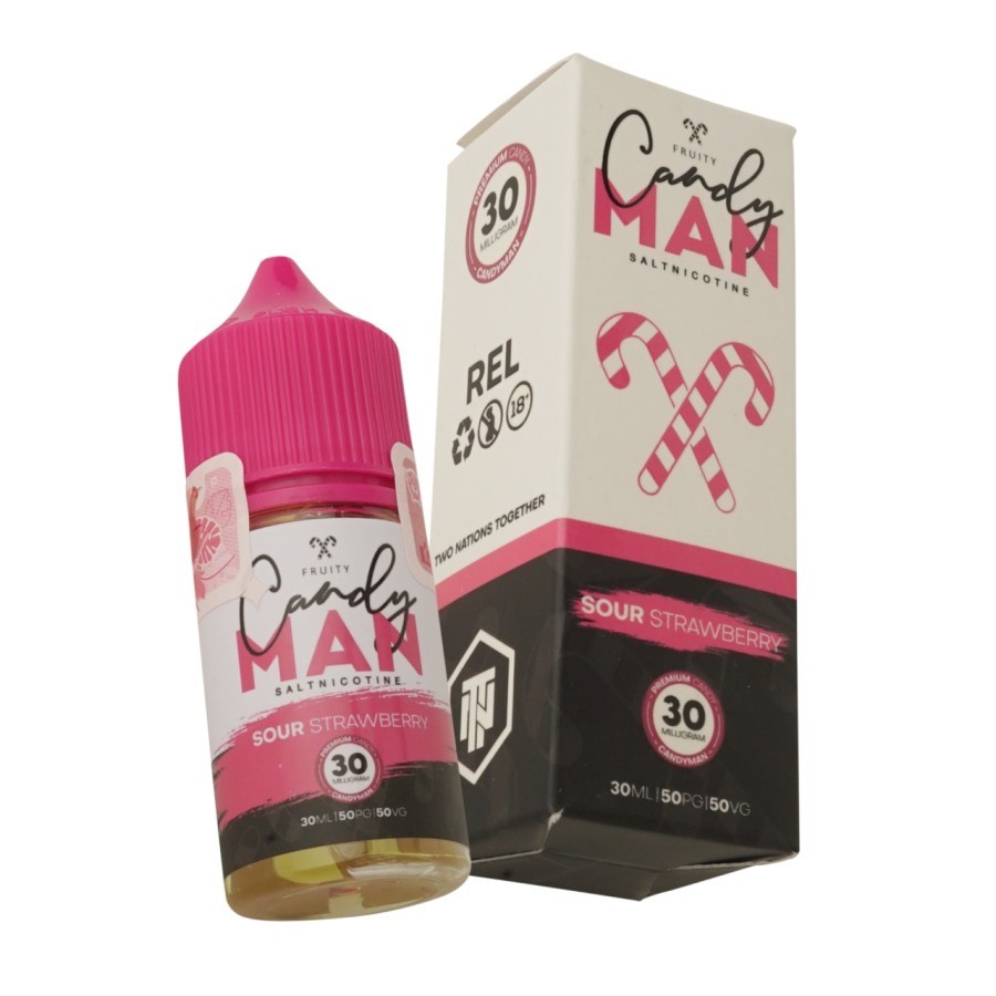 Candyman Strawberry Candy Salt Nic 30ML by FVS x TNT