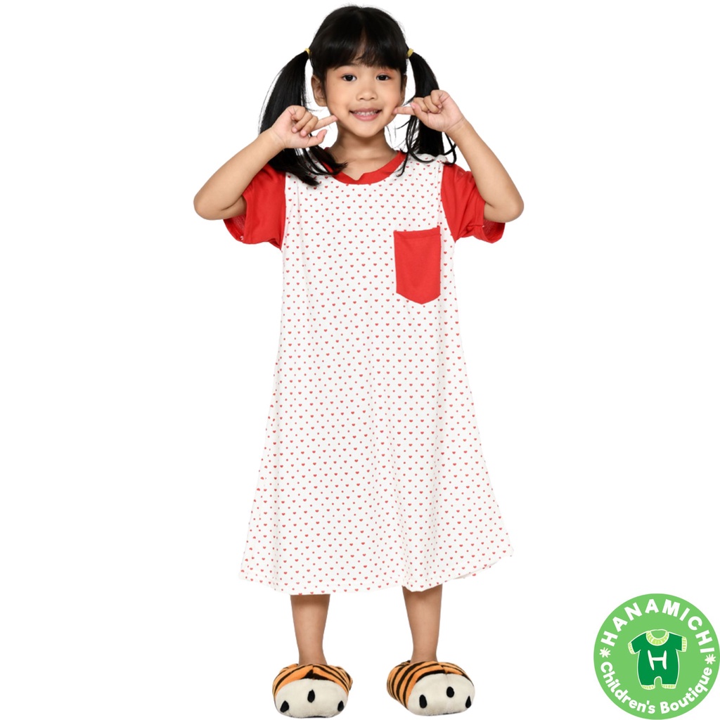 Hanamichi LORENZA Dress Anak Lengan Pendek