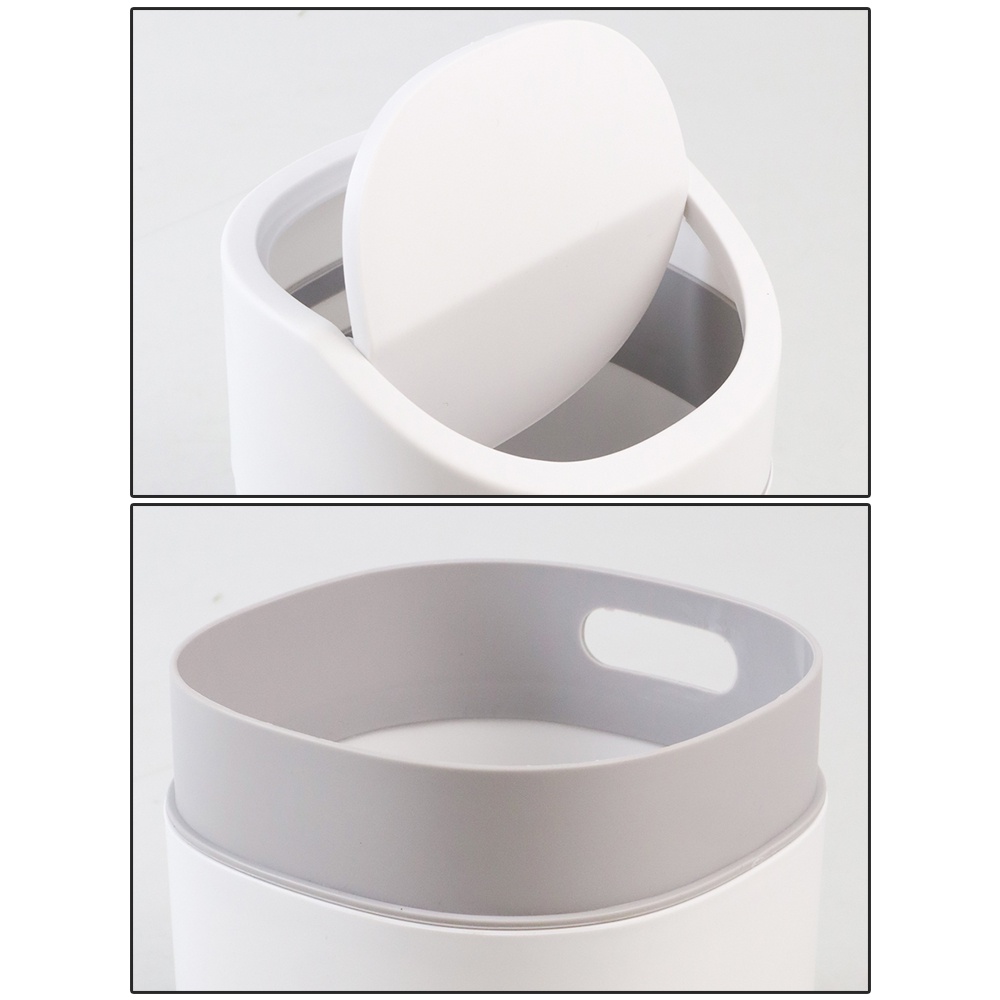 Tempat Sampah Mini Flip Type 13 x 13 x 16 cm