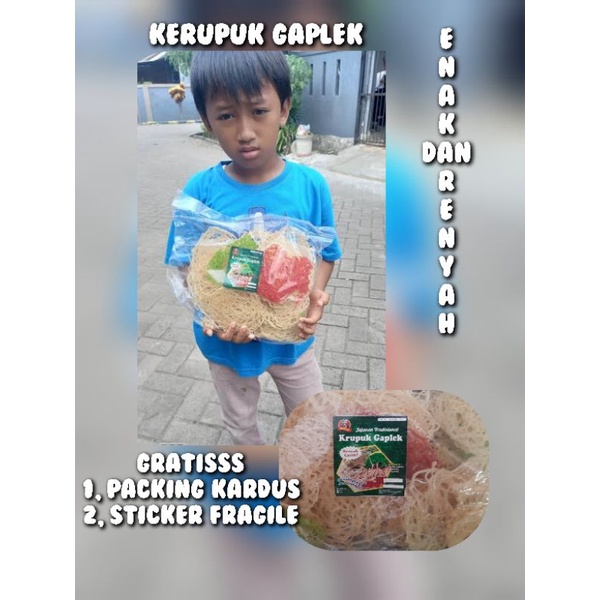 

KERUPUK GAPLEK MBAH MO JAJANAN TRADISIONAL (500GR)