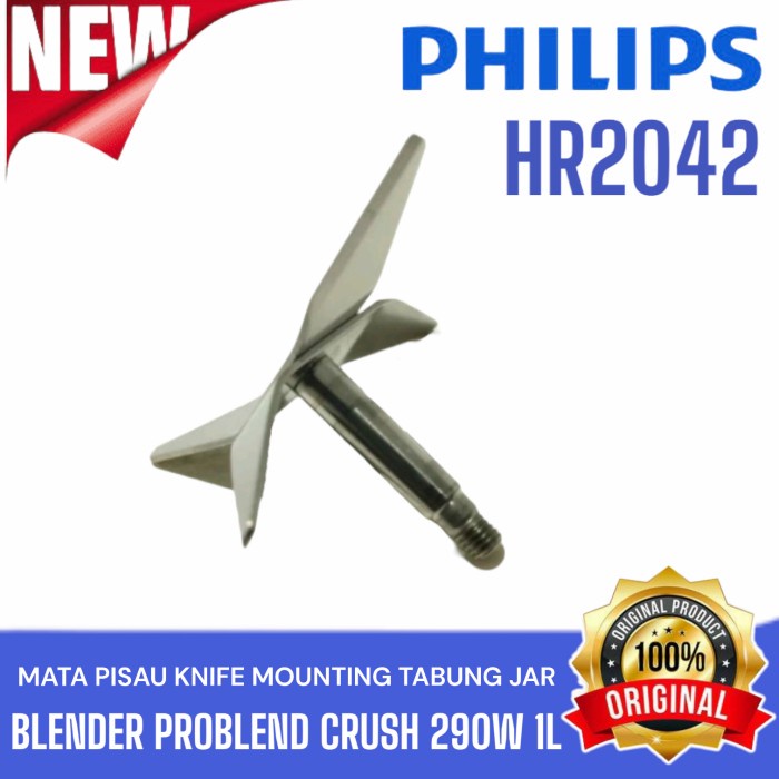 '+'+'+'+] MATA PISAU MOUNTING JAR PHILIPS BLENDER HR2042 HR 2042 NEW ORI