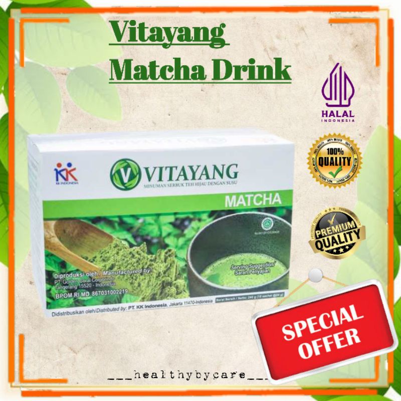 

Vitayang Matcha Drink (Minuman Kesehatan)