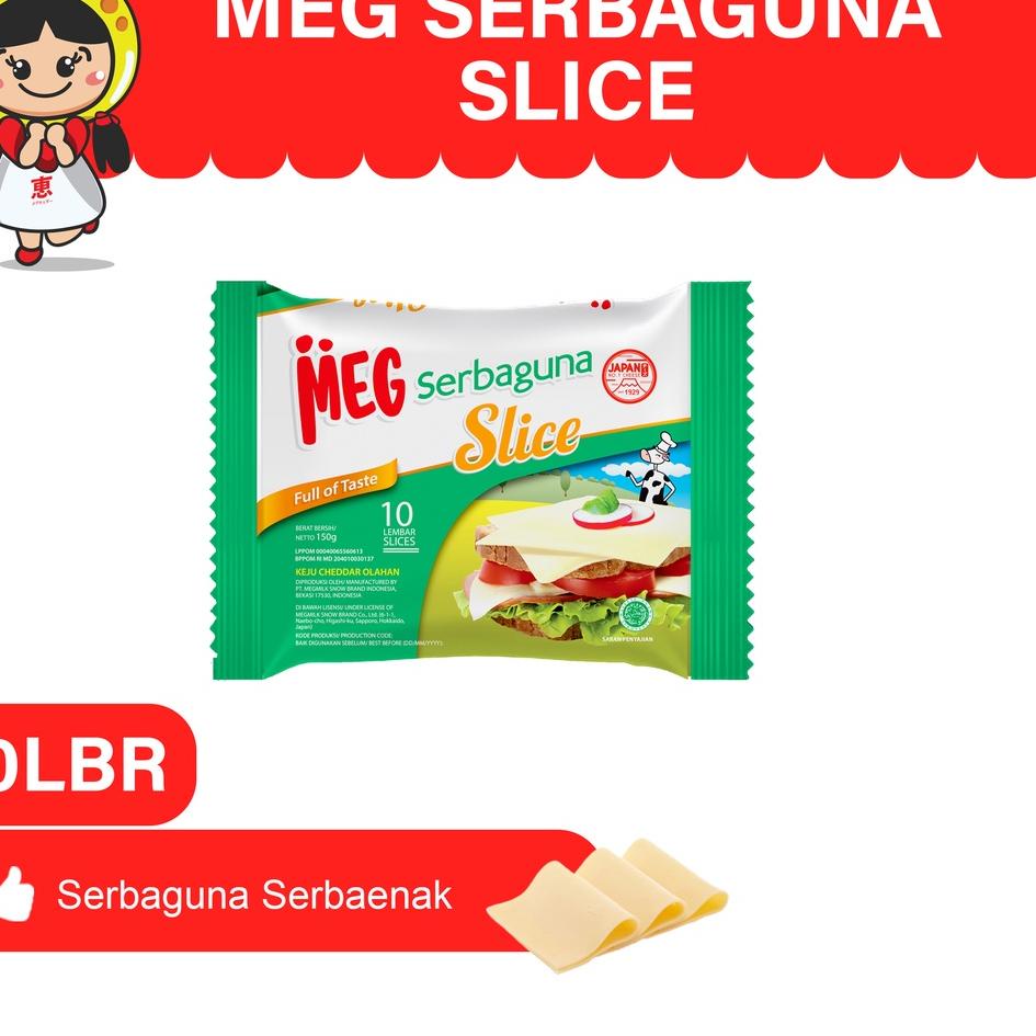 

Lariza MEG Keju Serbaguna Slice 10 slices