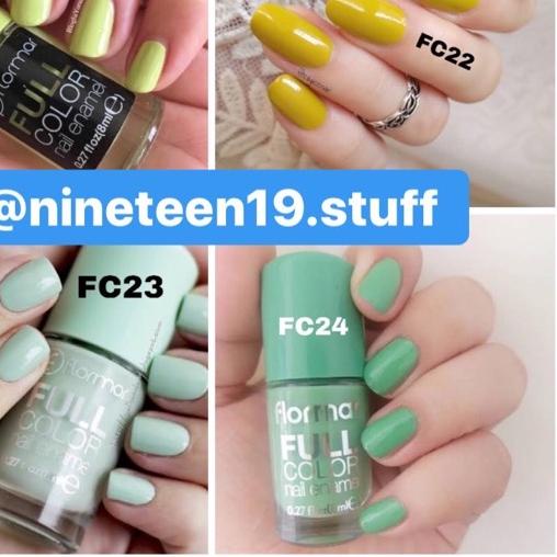 ♘ Kutek Halal Flormar Full Color (FC21 - FC22 - FC23 - FC24) ♬