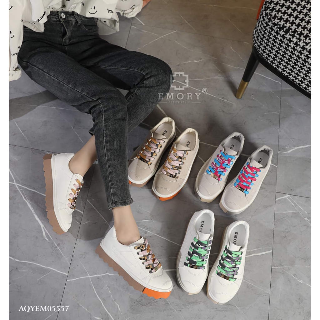 SEPATU SNEAKERS WANITA EMORYSTYLE Cariza AQYEMO 5557 MB