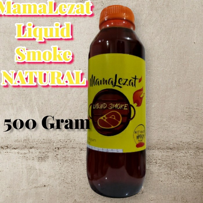 

MamaLezat Liquid Smoke 500 gram / Smoke Oil Flavor / Asap Cair BBQ