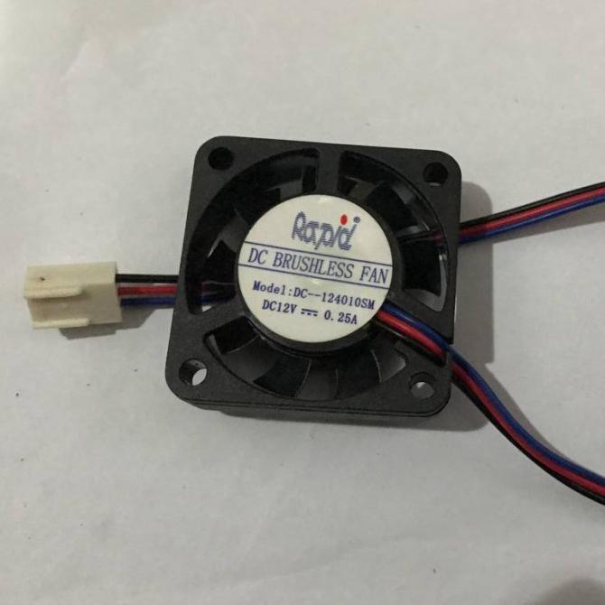 Kipas DC Fan 4cm 4x4 12V 3P CPU Komputer 12VDC 3 Kabel rajaav77 Kualitas Baik