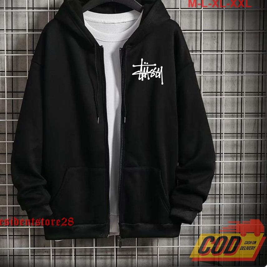 ℗ ZIPPER STUSSY / HOODIE STUSSY / HOODIE DISTRO STUSSY / HOODIE JUMPER / JAKET HOODIE / ZIPPER KUPLU