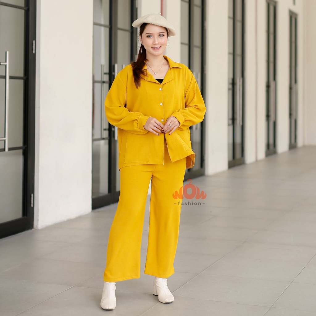 KIRANA ONE SET CRINKLE AIRFLOW WANITA TERBARU// ONE SET PREMIUM VIRAL