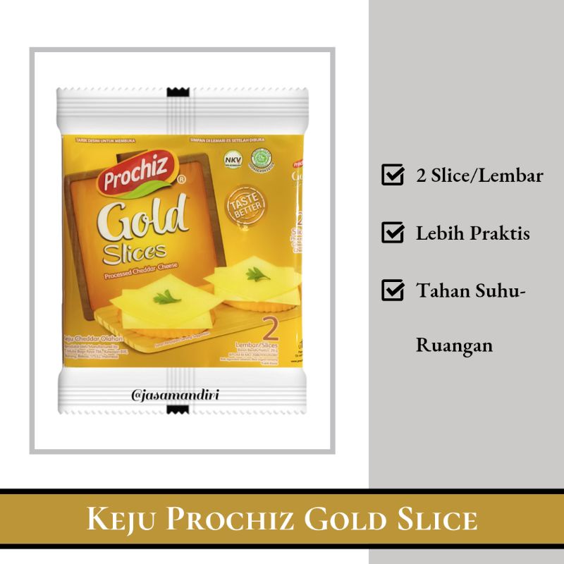 

Keju Prochiz Gold 2 Slice