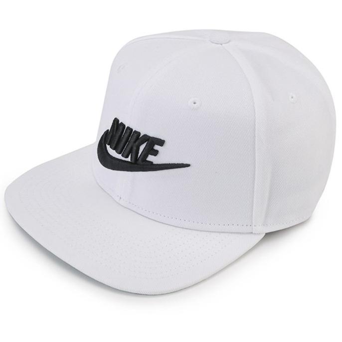 Original 100% Topi Nike Pro Cap Futura White 891284-100