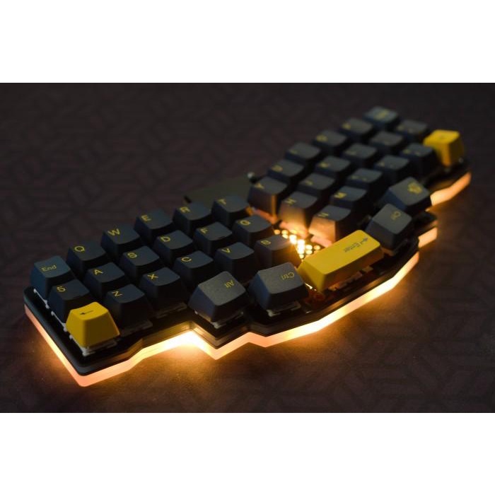 Reviung41 ver1.4 pcb mechanical ergo staggered keyboard qmk promicro