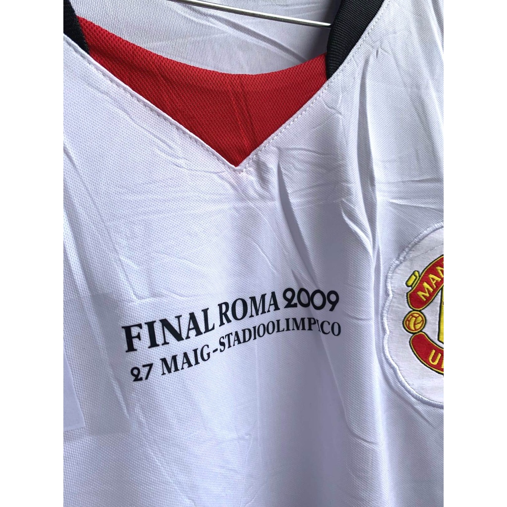 RETRO | Jersey Baju Bola MU Away Final Roma 2009 Grade Ori