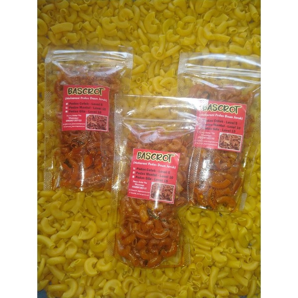 

Makaroni Bantet Daun Jeruk Isi 150 Gram || BASROT || Makaroni Bantat