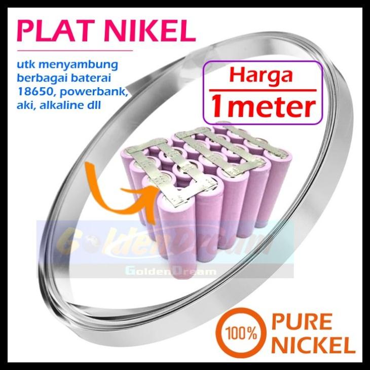 Plat Nikel Penyambung Baterai Lithium Battery Grid Nickel Plate Strip