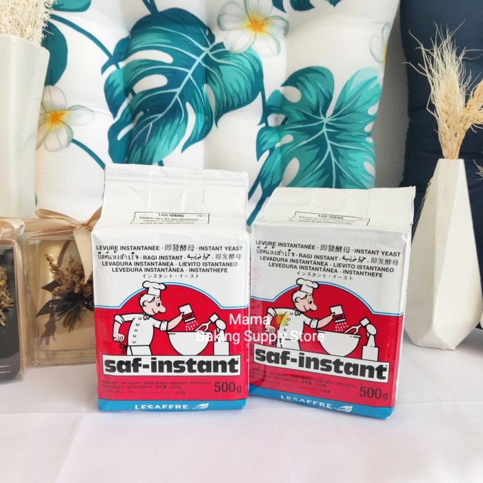 

Ragi SAF INSTANT RED 500GR Pengembang kue roti Kualitas Import