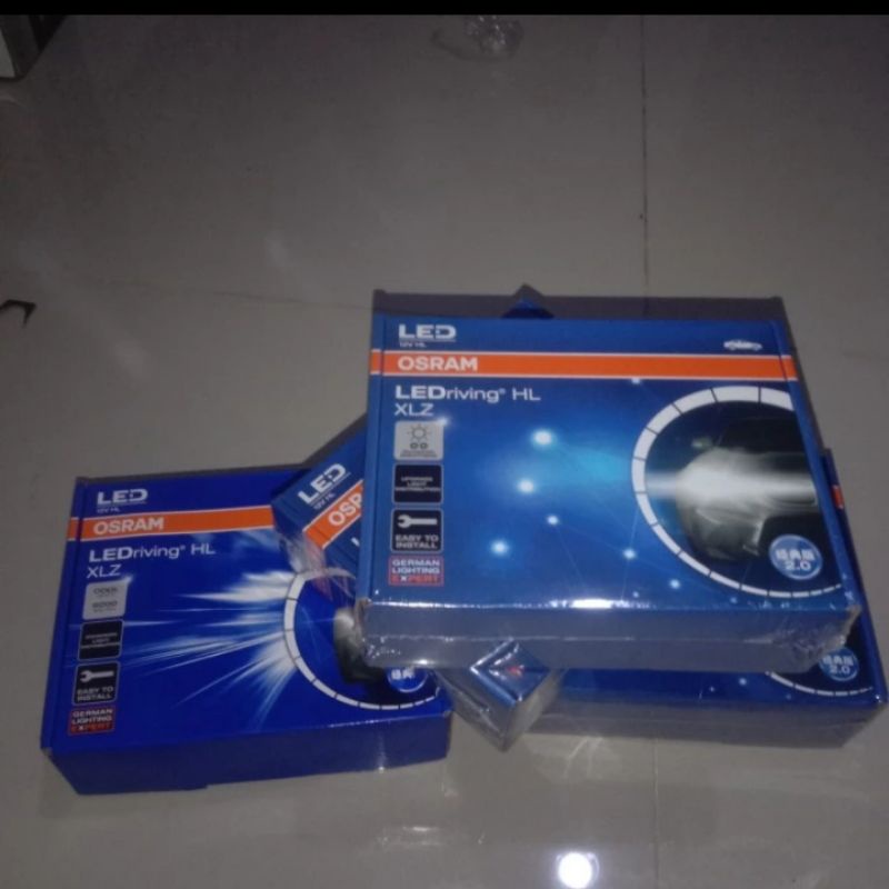 lampu mobil LED OSRAM XLZ H1 H4 H7 H8 H11 H16 HB3 HB4 ORIGINAL 100%