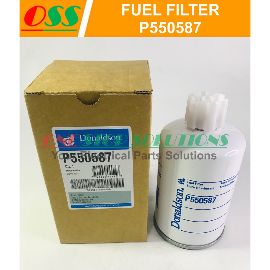 FUEL FILTER / FILTER SOLAR DONALDSON P550587