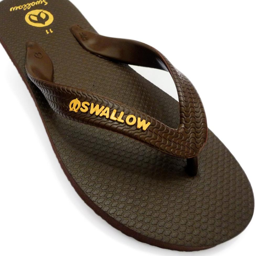 Sandal Jepit Swallow Premium Bali [Brown] [SWLMDRN 01 B] TERLARIS