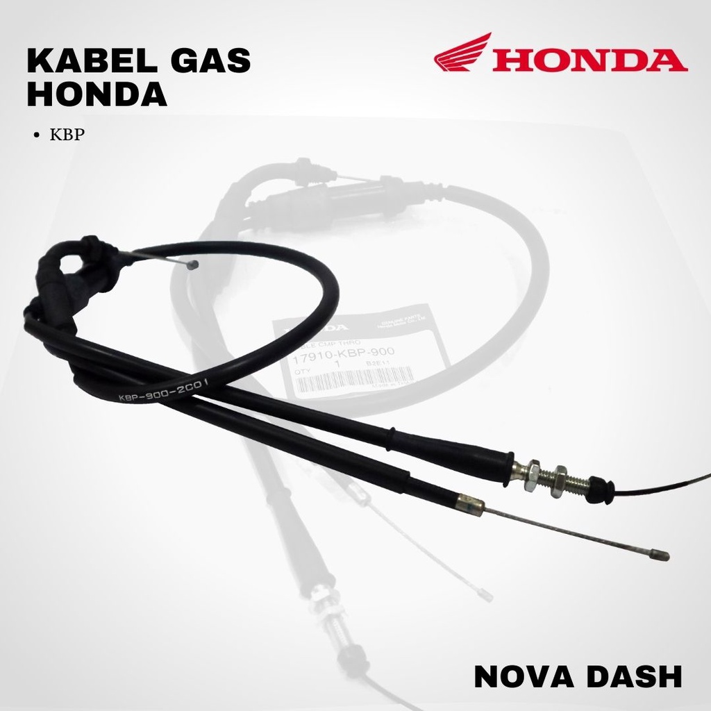 Tali Kabel Gas Nova Dash KBP Honda Original