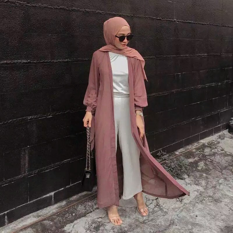 Mahira Outher / outer wanita / cardigan / Outhers panjang / Cardigan Wanita Korean Style Kekinian / Baju Wanita Atasan Andin / Cardigan Casual Ootd Selebgram Hijabers Terlasir COD / Cardigan Terbaru 2021 / Outher Murah / Blazer / Rompi/ Outer polos R15