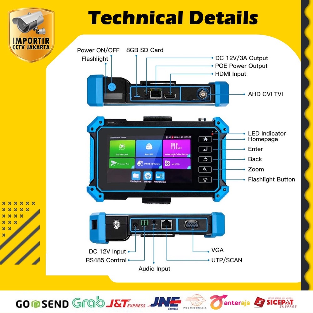 IP CAMERA Tester CCTV K51