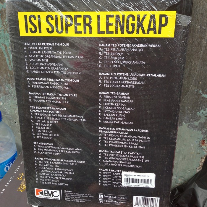 BUKU BEDAH PSIKOTES REKRUITMEN TNI POLRI
