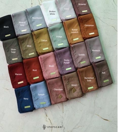 ✸ ipopscarf | PARIS PREMIUM | hijab segi empat ultrafine paris voal premium ✦