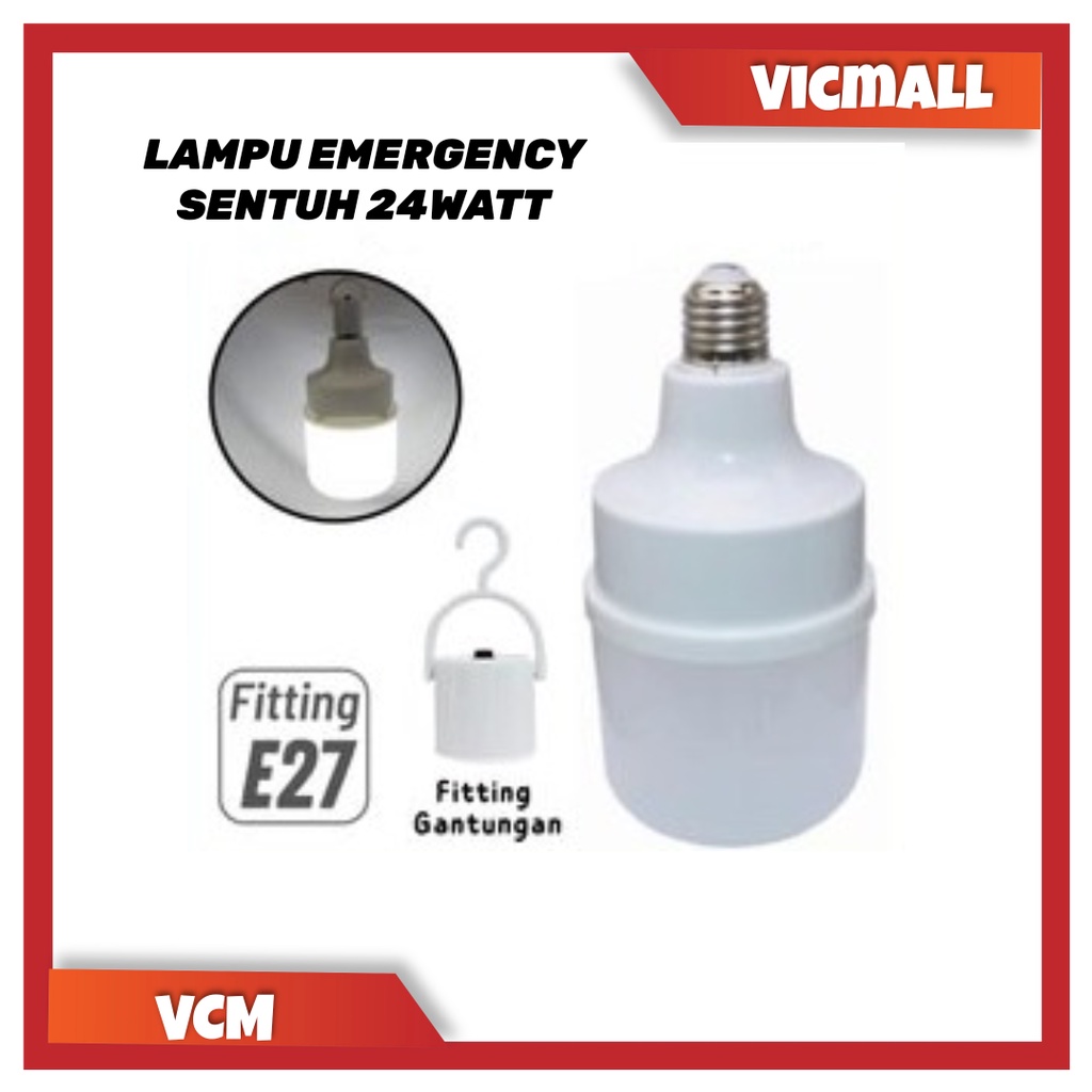 (VCM) Lampu LED Emergency SX - 28 watt