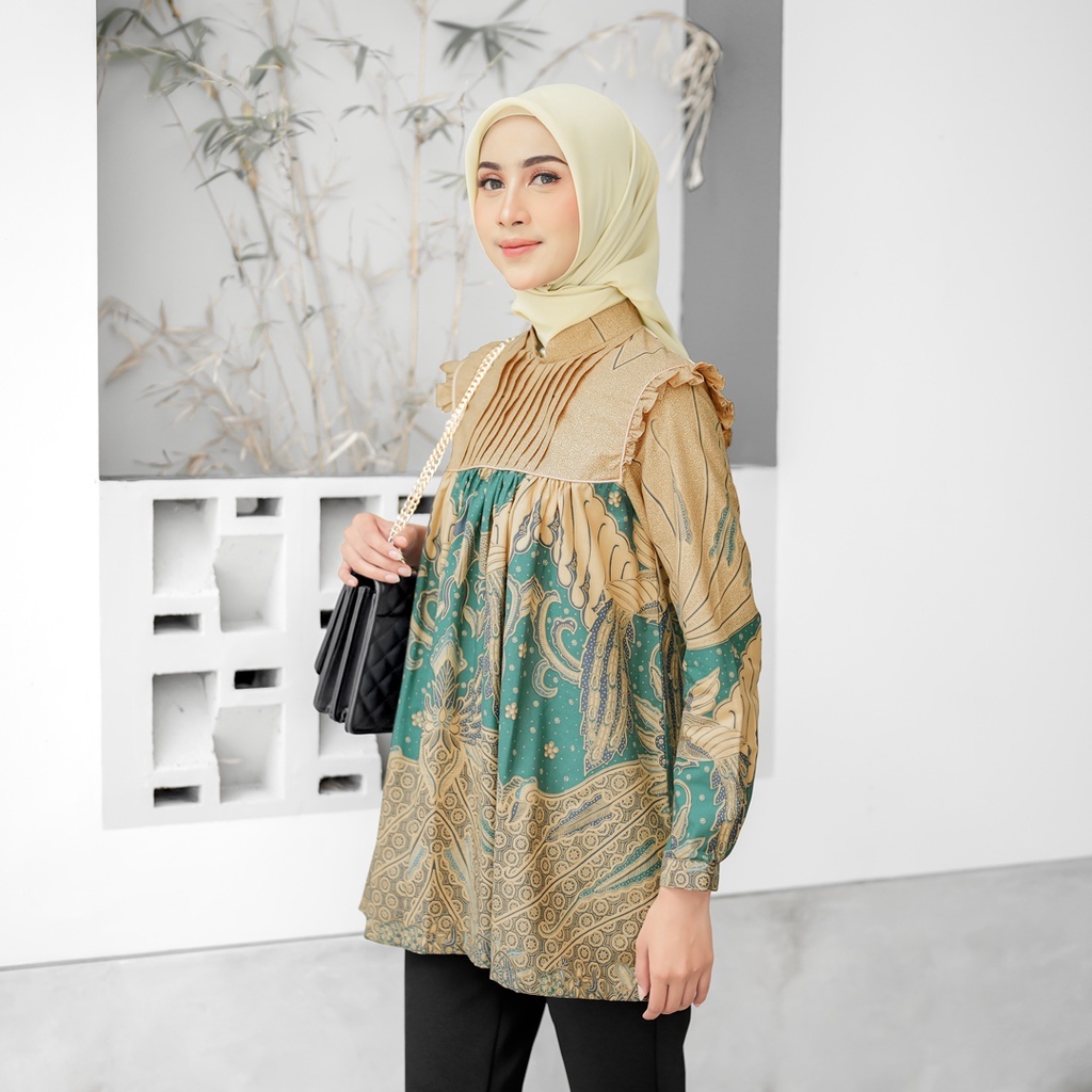 Tunggadewi Tunik By Batikula Batik Kerja Kantor Wanita