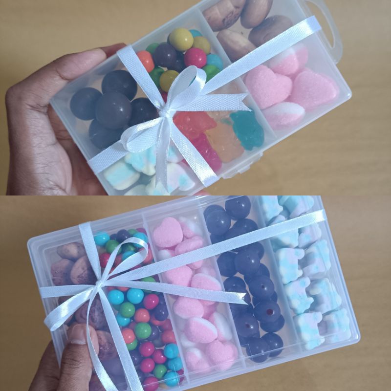 

[ALCEN Series] Candy Tackle Box / Chocolate Candy Box / Storage Box with Snack / Gift Box Snack Box Kado Lucu dan Murah (Kado ultah anniversary wisuda sempro)