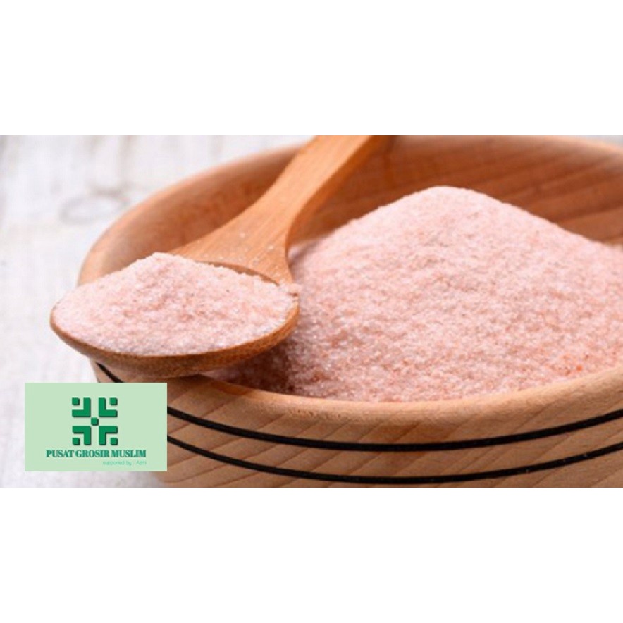 Himalayan Pink Salt Garam Natural Kemasan Repack 500gr dan 1KG