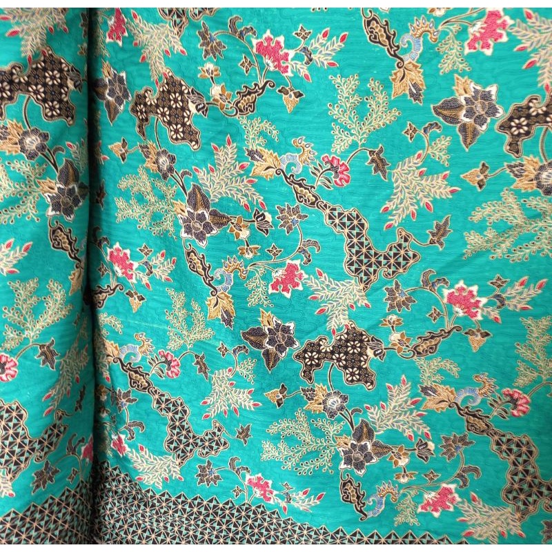 kain batik meteran sutra terbaru