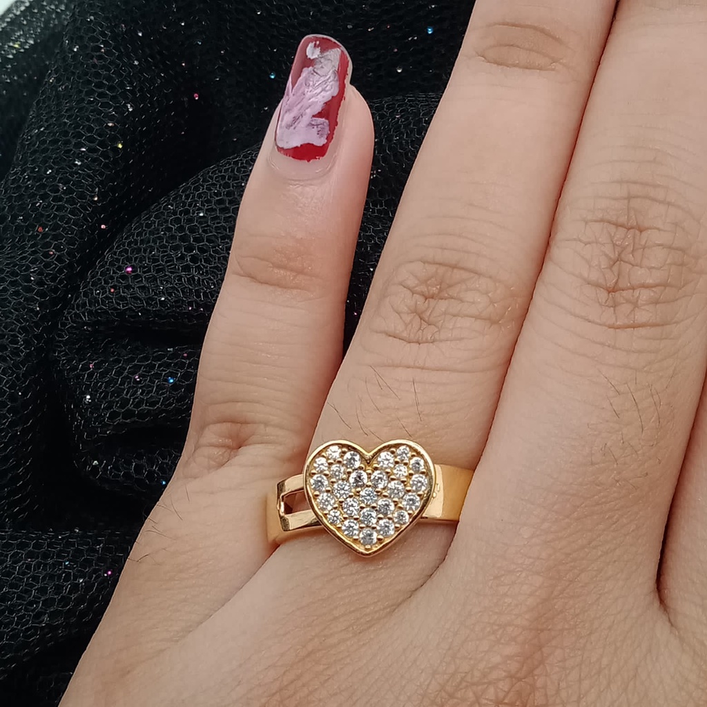 Cincin emas 17k - 3.25 gr kadar 750 - 4304