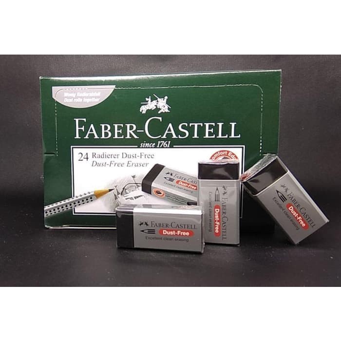 

PACKPenghapus Pensil Kecil - Faber Castell Dust Free!