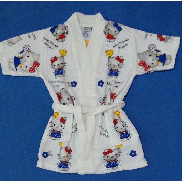 Kimono Handuk Anak Motif Kartun