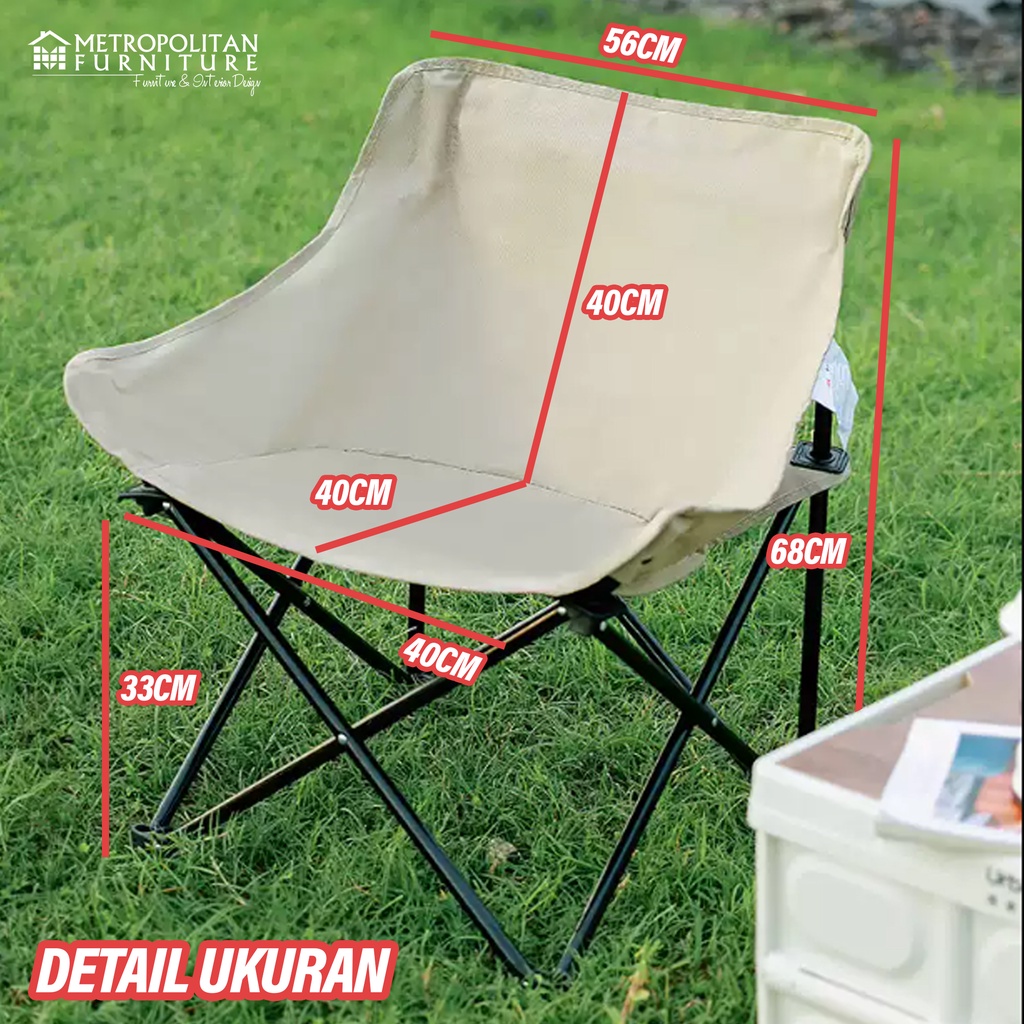 Kursi Lipat Mee Do Outdoor Indoor Camping Portable