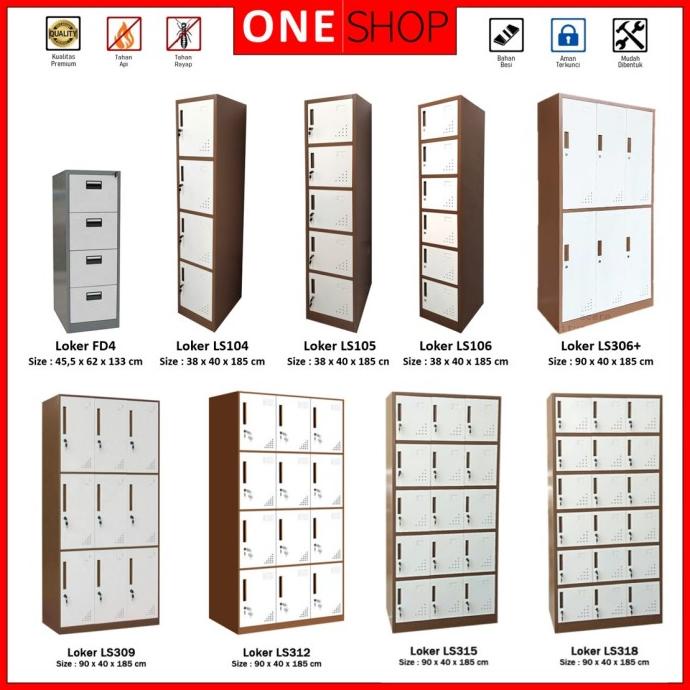 

Terbaru !!! Loker Besi - Lemari Locker Besi