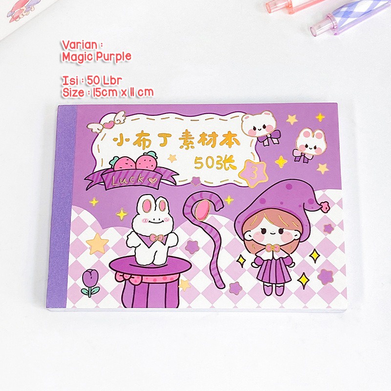 Isi 50 Lembar Sticker Buku Deco Lucu Momo Stiker Anti Air Tumblr DIY Hp Stiker Motif Kartun Lucu ala Korea Dekorasi Buku Diary Memo Journal Catatan Harian Anak Sekolah Alat Tulis Bahan Kertas Jepang Bisa Untuk Kado Ulang Tahun gift box @banyak