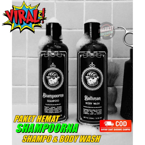 Shampoo Shampoorna Sampo Pelurus Rambut Keratin Shampo Perawatan Rambut Pria Ikal