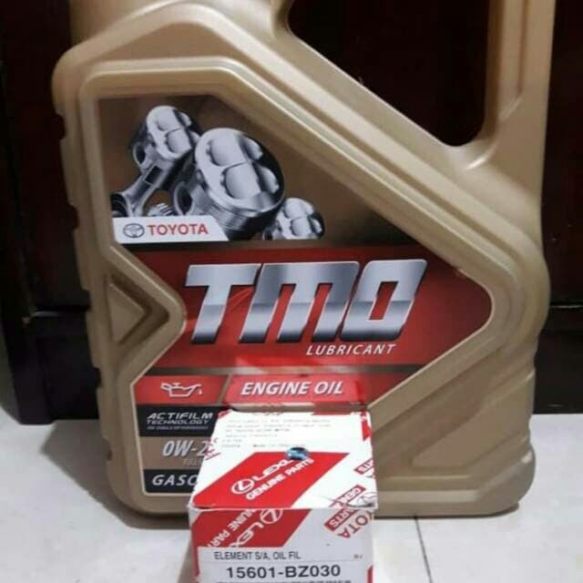 Paketan ganti oli mesin + filter oli but mobil calya n sigra ORIGINAL