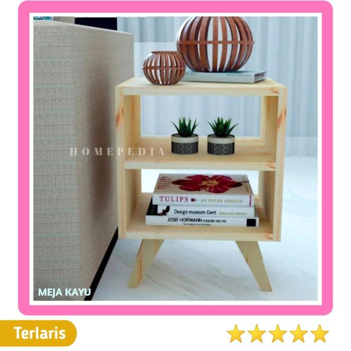Terlaris Meja Kayu Minimalis Kotak Table Bedside