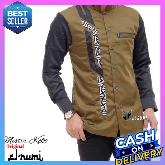 Baju Koko Habaib Koko Haibah Putih Polos Lengan Panjang Ukuran Xxl Jumbo Baju Koko Pria Masa Kini Te